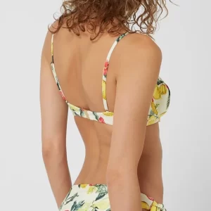 Blitzangebot ? Seafolly ? Bikini-Oberteil Mit Allover-Muster – Gelb ? 15