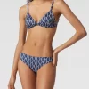 Besorgen ? HUGO ? Bikini-Oberteil In Triangel-Form Modell ‘TRIANGEL MONOGRAM’ – Marineblau ? 22