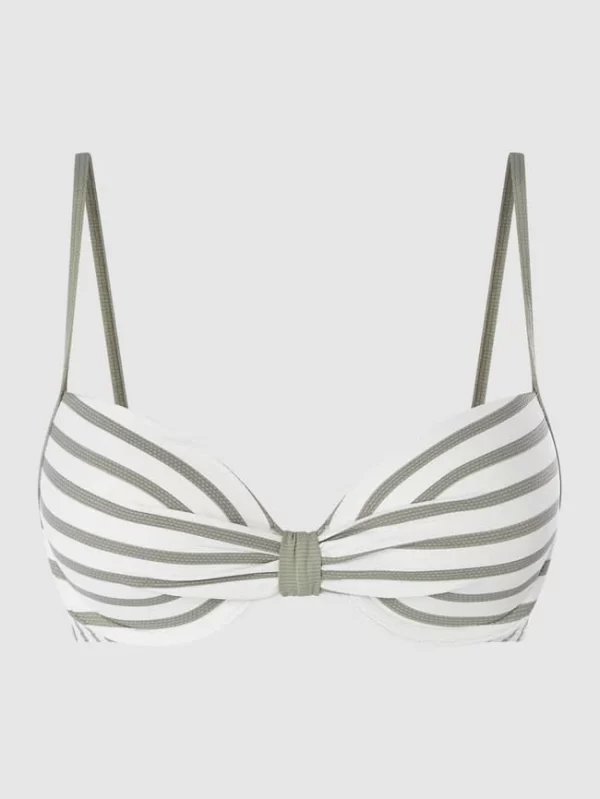 Coupon ? Esprit ? Bikini-Oberteil Mit Wattierten Cups – Olivgrün ? 3