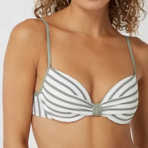 Coupon ? Esprit ? Bikini-Oberteil Mit Wattierten Cups – Olivgrün ? 15
